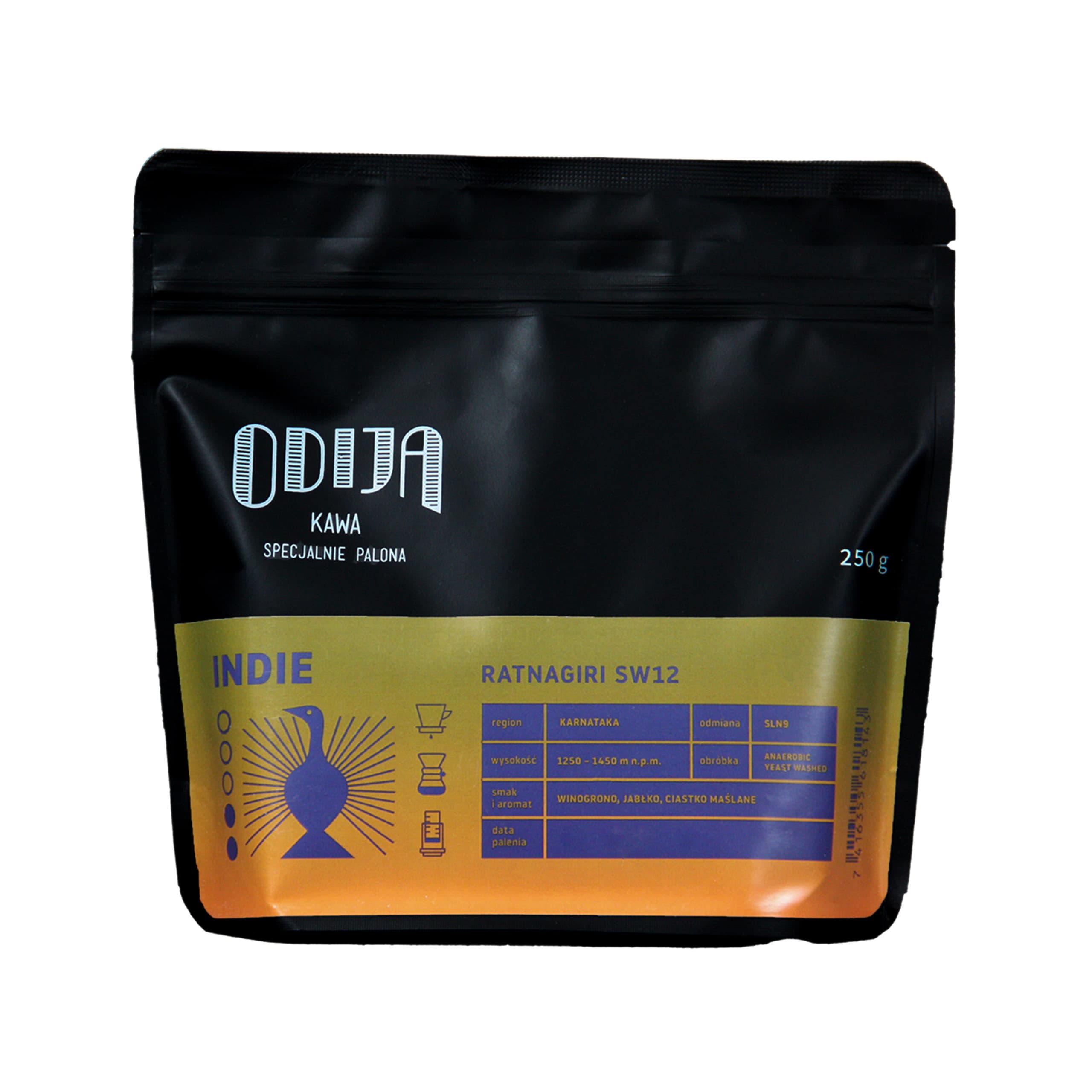 ODIJA India Ratnagiri SW12 - kawa od Uno Espresso, Indie