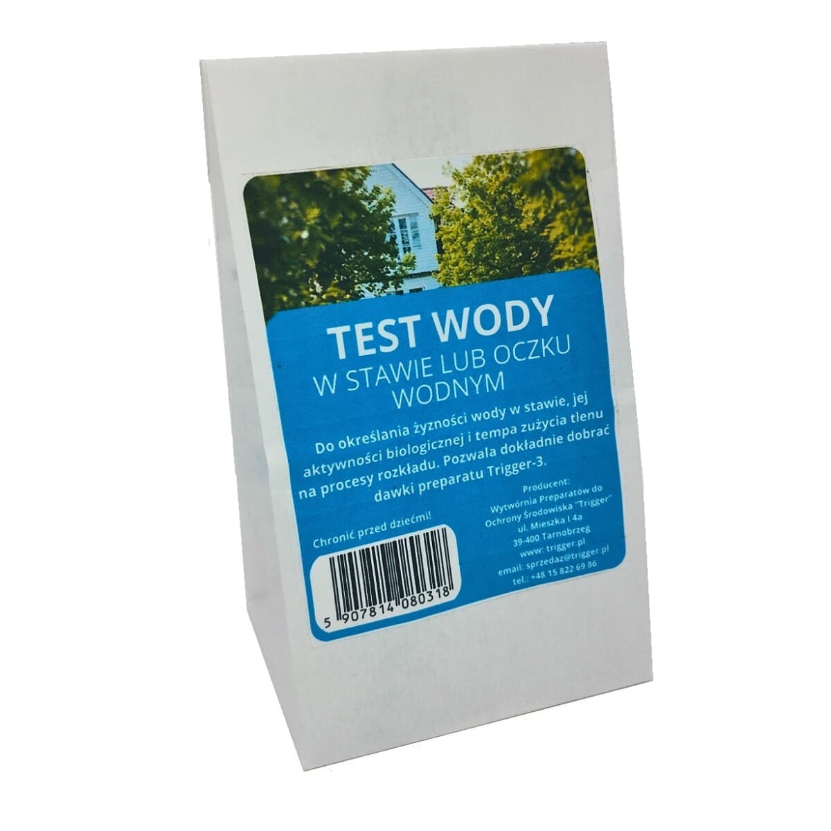 3 Test wody w stawie - kawa od TRIGGER