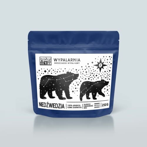 NIEDŹWIEDZIA Kostaryka Brunca - kawa od Bieszczadzki Wypał Kawy, Kostaryka