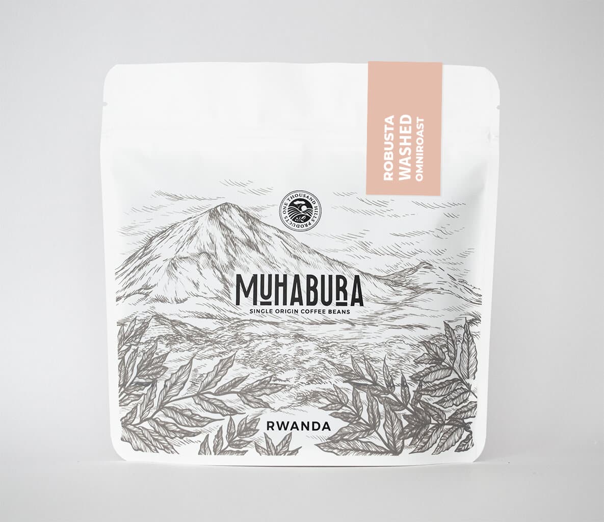MUHABURA ROYAL – Robusta Fine for all brewing methods - kawa od 1000 Hills Products, Rwanda