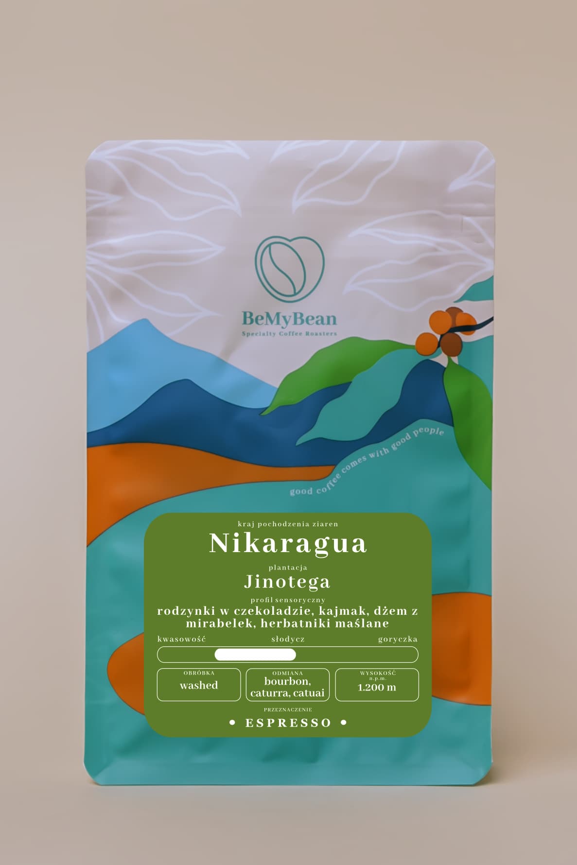 Nikaragua Jinotega - kawa od BEMYBEAN, Nikaragua