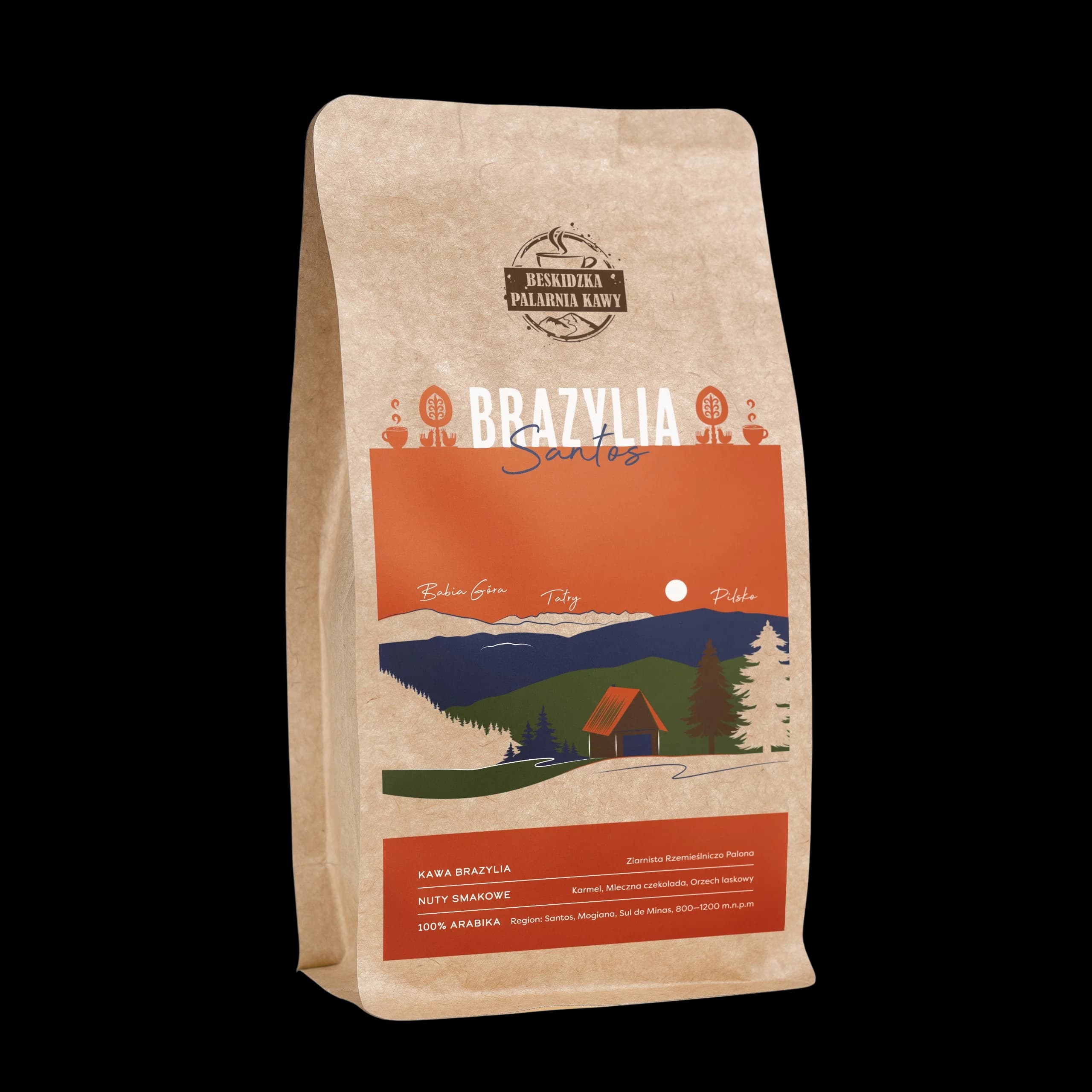 Brazylia Santos - kawa od Beskidzka Palarnia Kawy, Brazylia