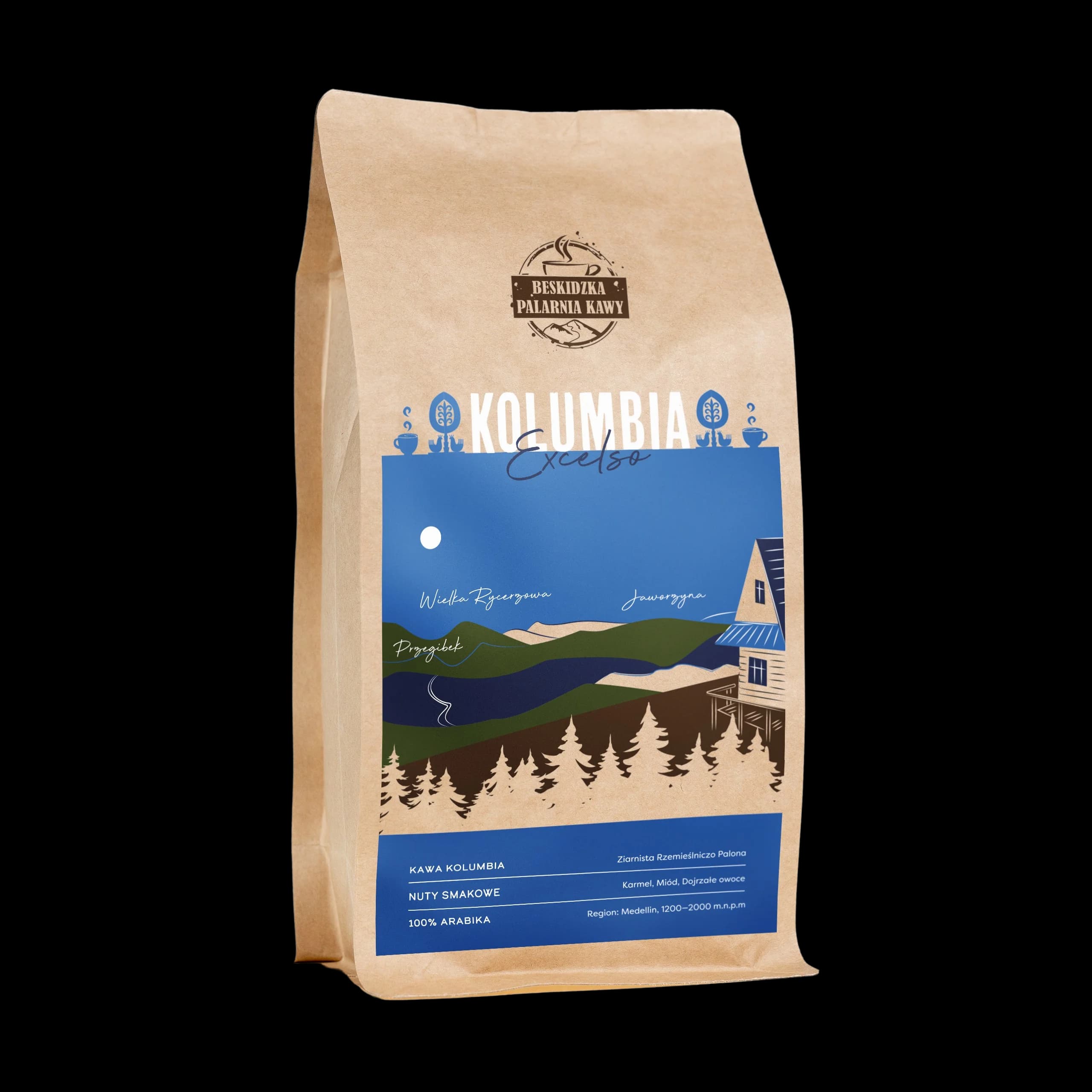 Kolumbia Excelso - kawa od Beskidzka Palarnia Kawy, Kolumbia