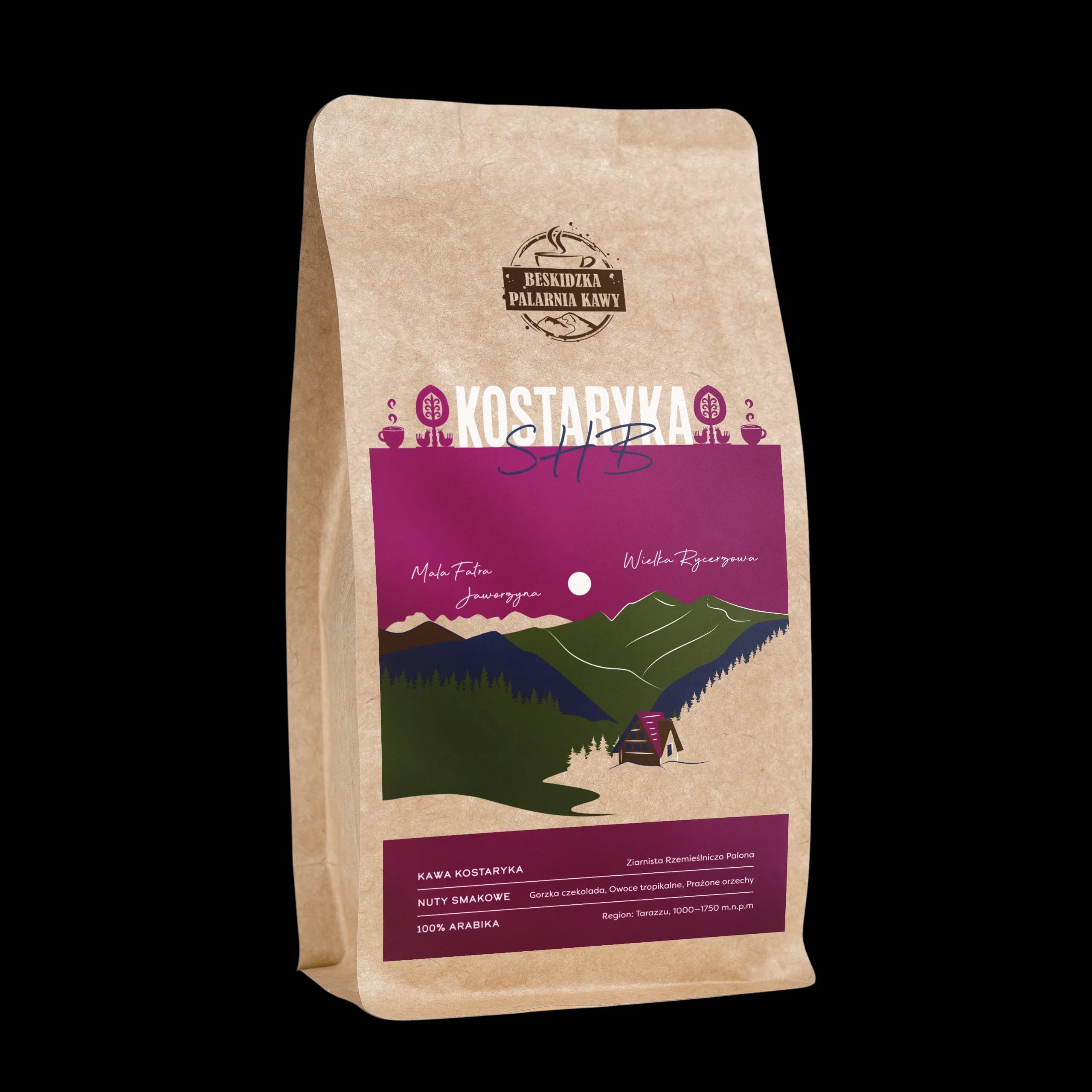 Kostaryka SHB - kawa od Beskidzka Palarnia Kawy, Kostaryka