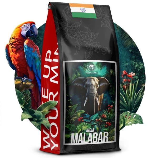 INDIA MALABAR 100% ARABICA (Mielenie: ) - kawa od Blue Orca Coffee, Brazylia
