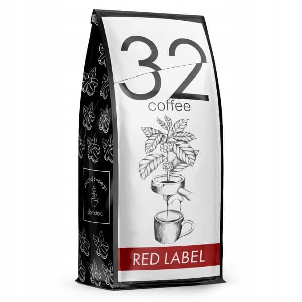 32 RED LABEL 100% Arabica (Mielenie: ) - kawa od Blue Orca Coffee, Brazylia