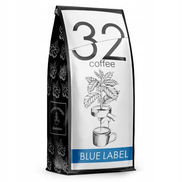 32 BLUE LABEL 100% Arabica (Mielenie: ) - kawa od Blue Orca Coffee, Brazylia