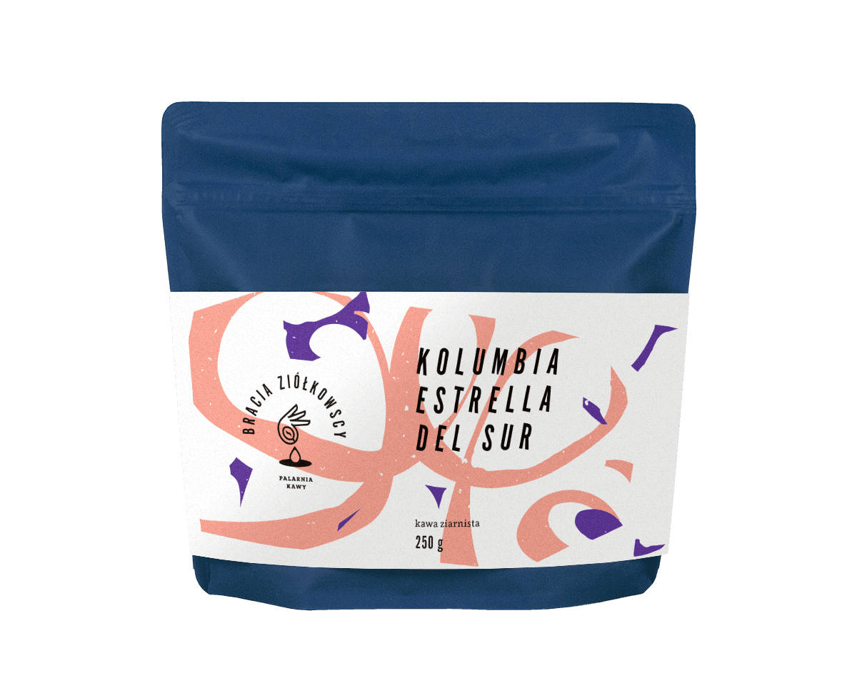 Kolumbia Estrella del Sur Decaf - kawa od BRACIA ZIÓŁKOWSCY, Kolumbia