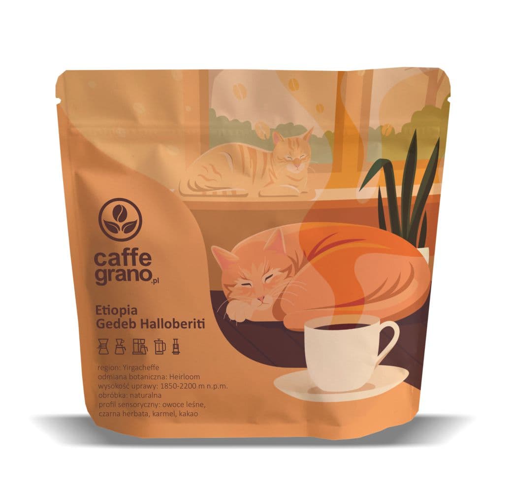 Etiopia Gedeb Halloberiti – CAFFE GRANO - kawa od Caffe Grano, Etiopia