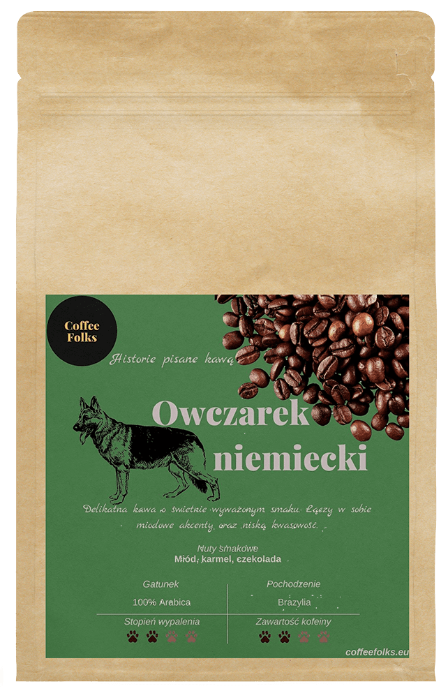 Owczarek Niemiecki - kawa od Coffee Folks, Kolumbia