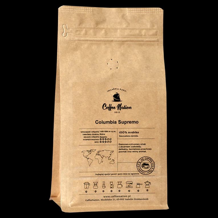 Colombia Supremo 100% Arabika | CoffeeNation - kawa od Coffee Nation, Kolumbia