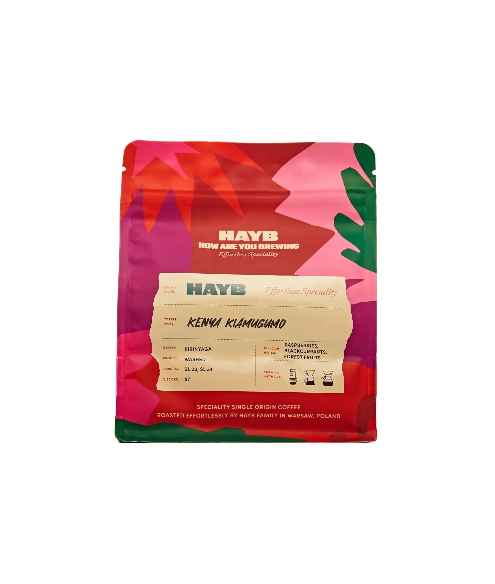 Kenya Kiamugumo - kawa od HAYB, Brazylia