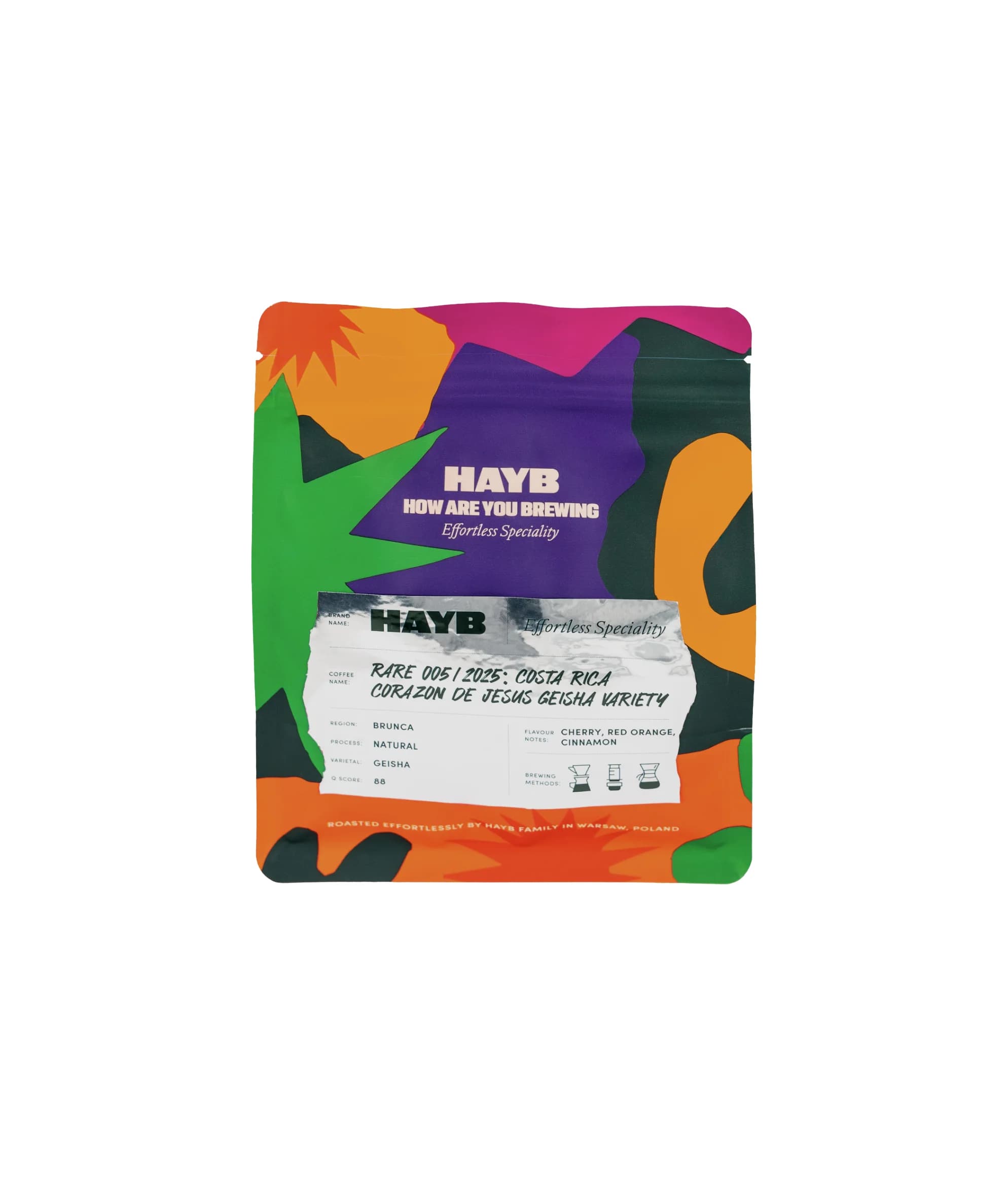 Rare 005/2025: Costa Rica Corazon De Jesus Geisha Variety - kawa od HAYB, Kostaryka