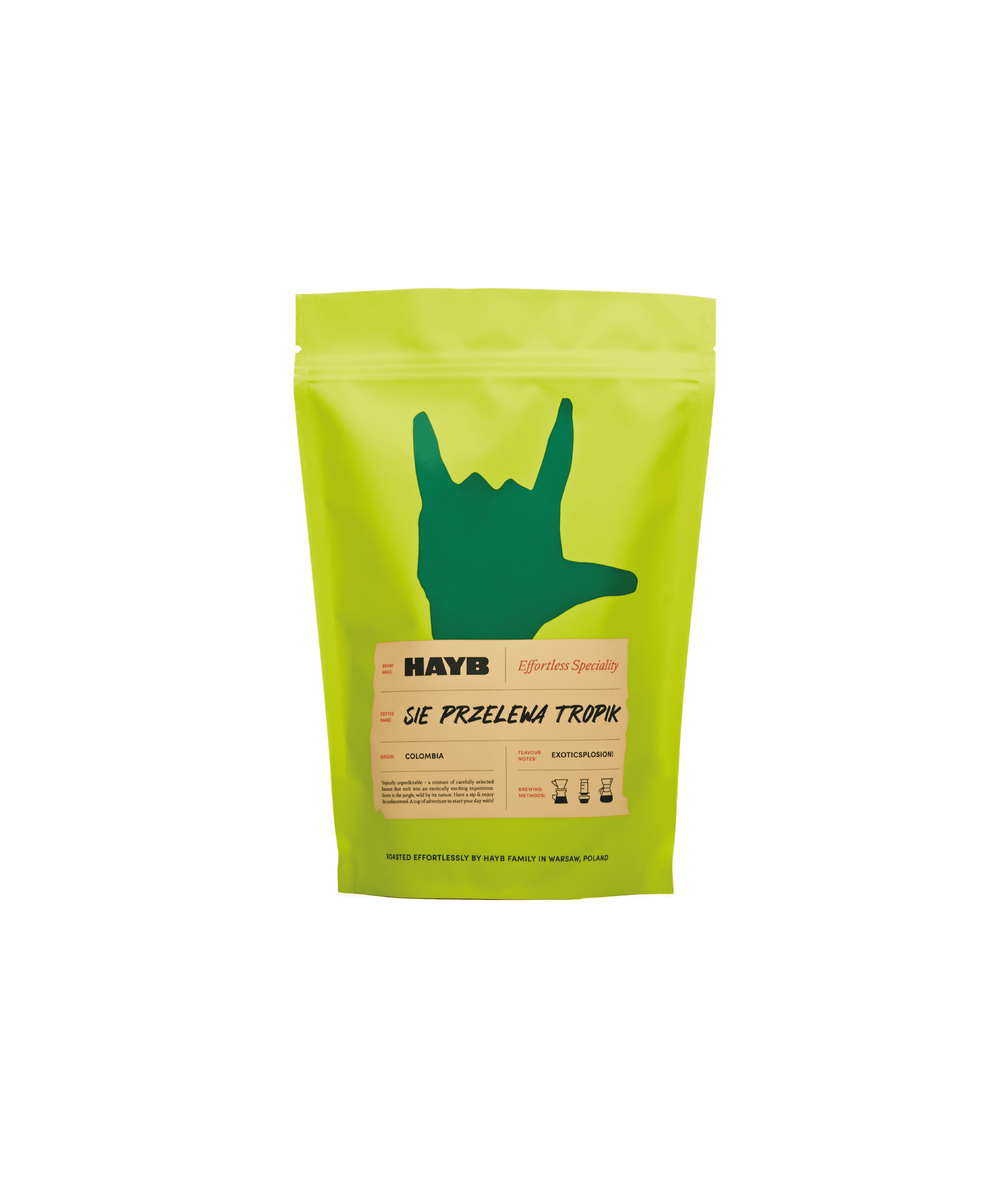 SIE PRZELEWA Tropik - kawa od HAYB, Brazylia
