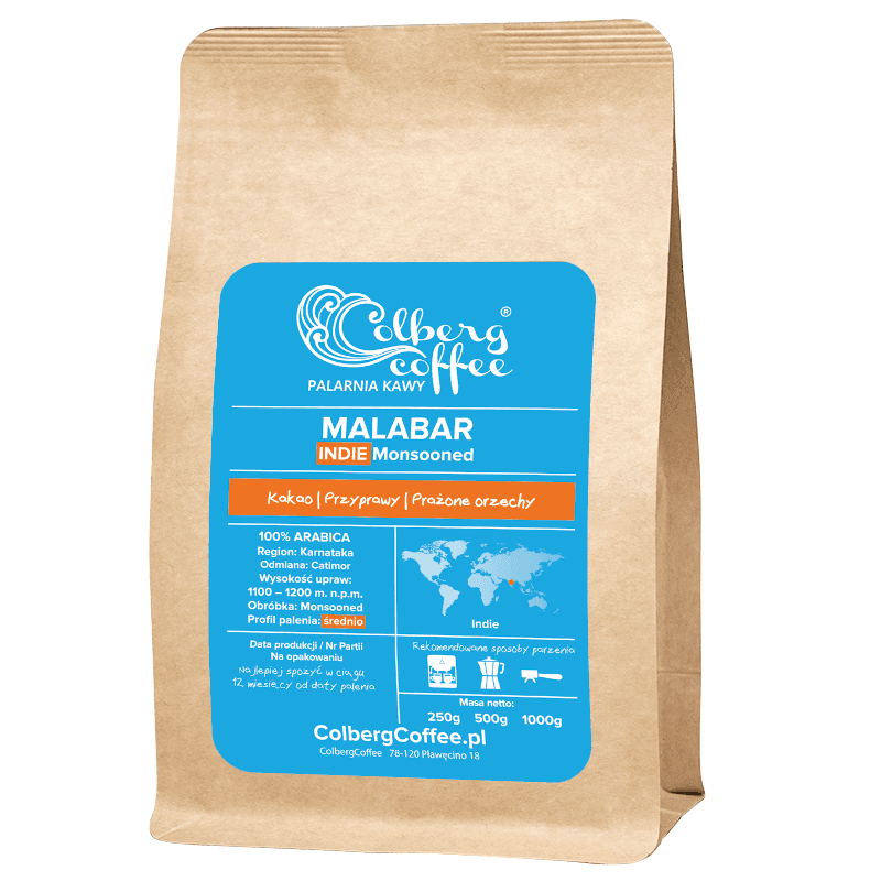 Indie Monsooned Malabar świeżo palona – prosto z palarni kawy - kawa od Colberg Coffee, Indie