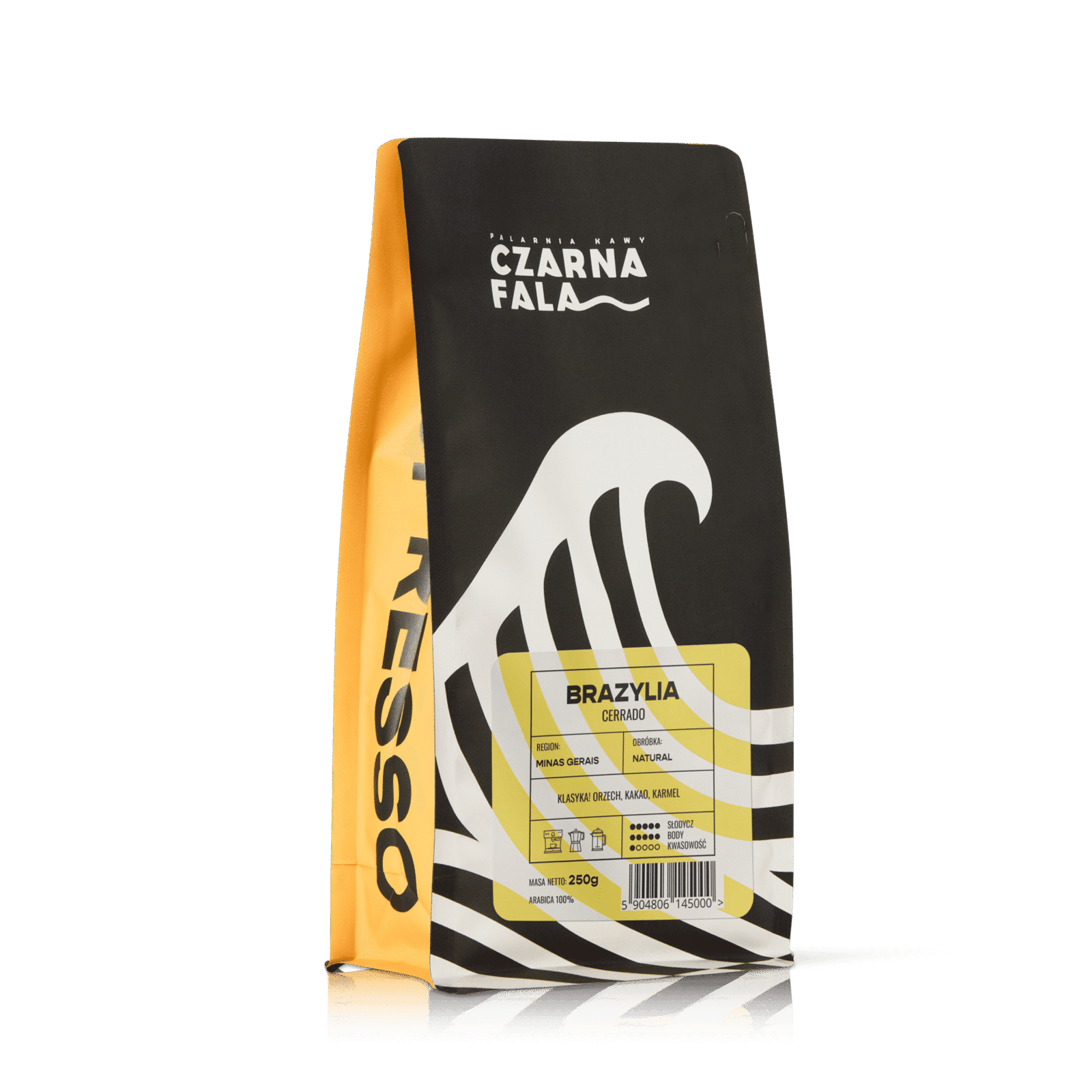 Brazylia Cerrado - Fazenda Santa Adelia (250/) - kawa od Palarnia Czarna Fala, Brazylia