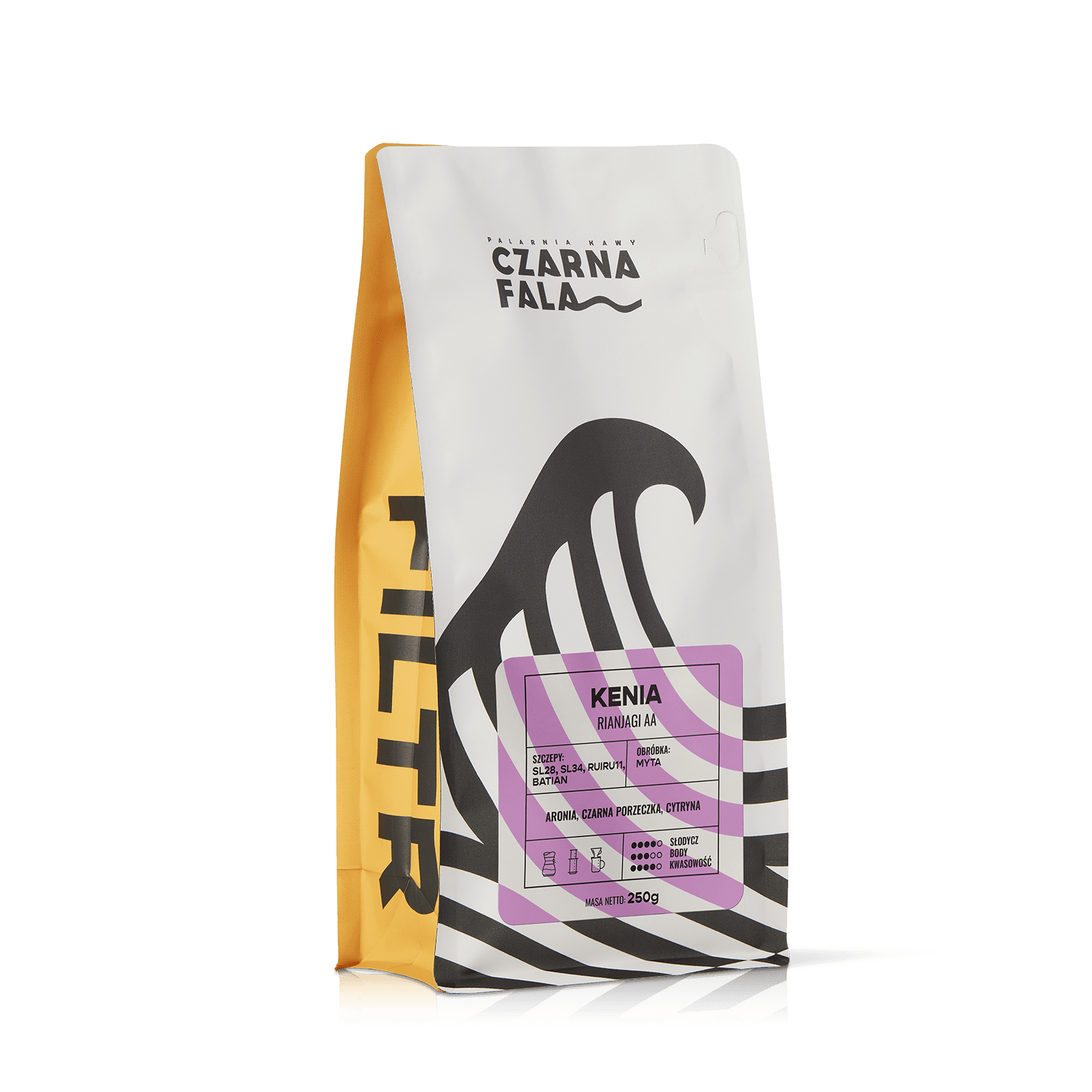 Kenia Rianjagi AA myta () - kawa od Palarnia Czarna Fala, Kenia