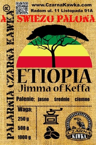Etiopia Jimma of Keffa - kawa od Czarna Kawka, Etiopia