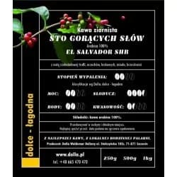 Sto Gorących Słów - kawa od Dolla, Salwador