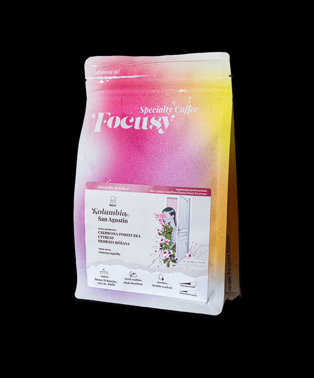 KOLUMBIA San Agustin ✦ soczysty przelew - kawa od Focusy, Kolumbia