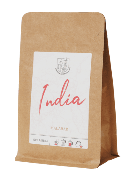 India Malabar ziarno - kawa od Gdańska Palarnia Kawy, Indie
