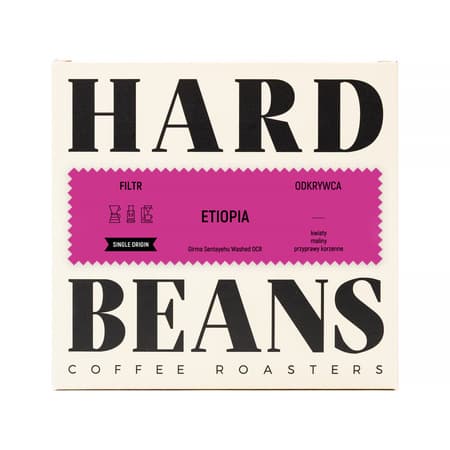 Etiopia Girma Sentayehu OCR - kawa od HARD BEANS, Etiopia