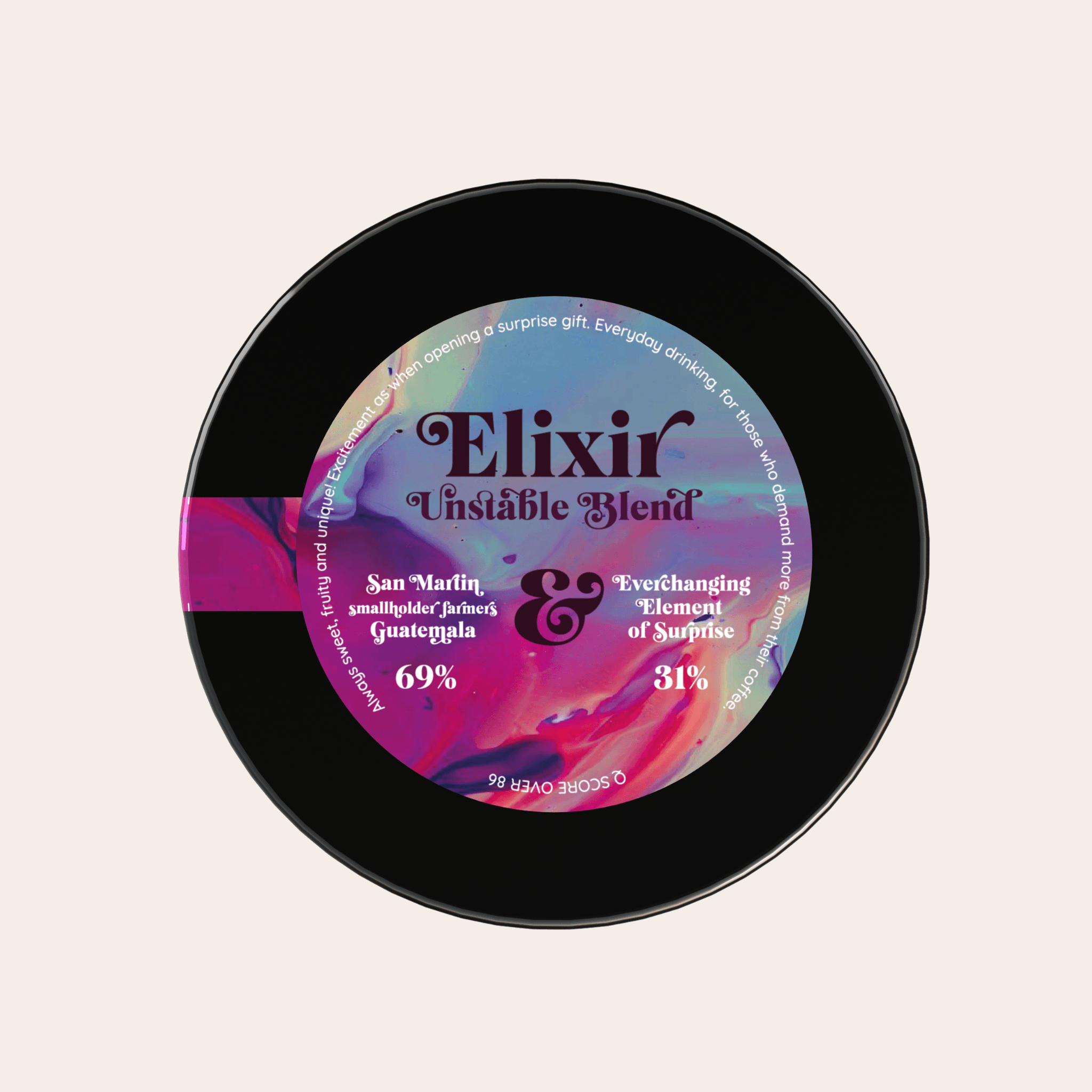 Elixir | 69% Kolumbia + 31% niespodzianki - kawa od HERESY, Kolumbia