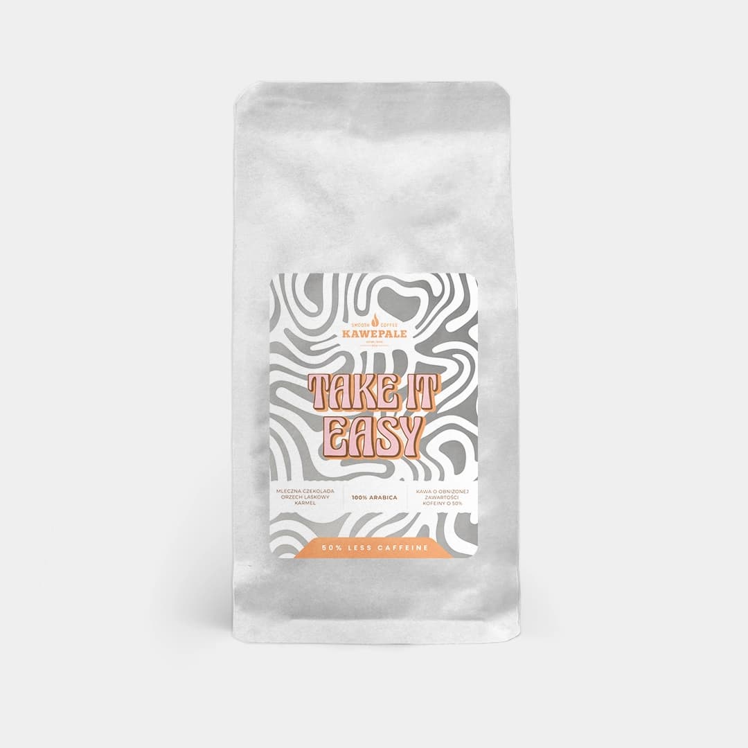 TAKE IT EASY – 50% mniej kofeiny - kawa od KAWEPALE, Peru