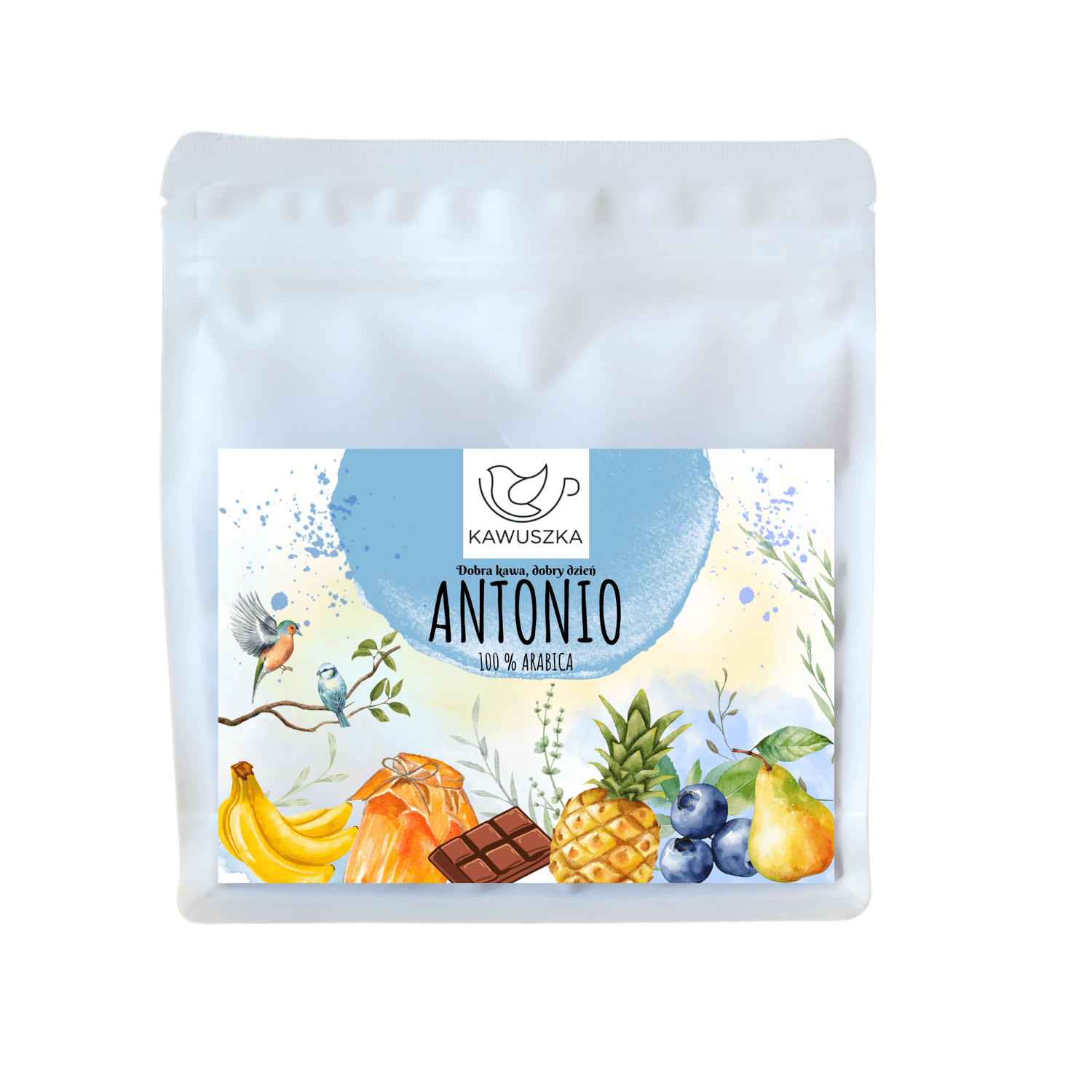 WYPRZEDAŻ Antonio 100% Arabica - kawa od Kawuszka, Brazylia