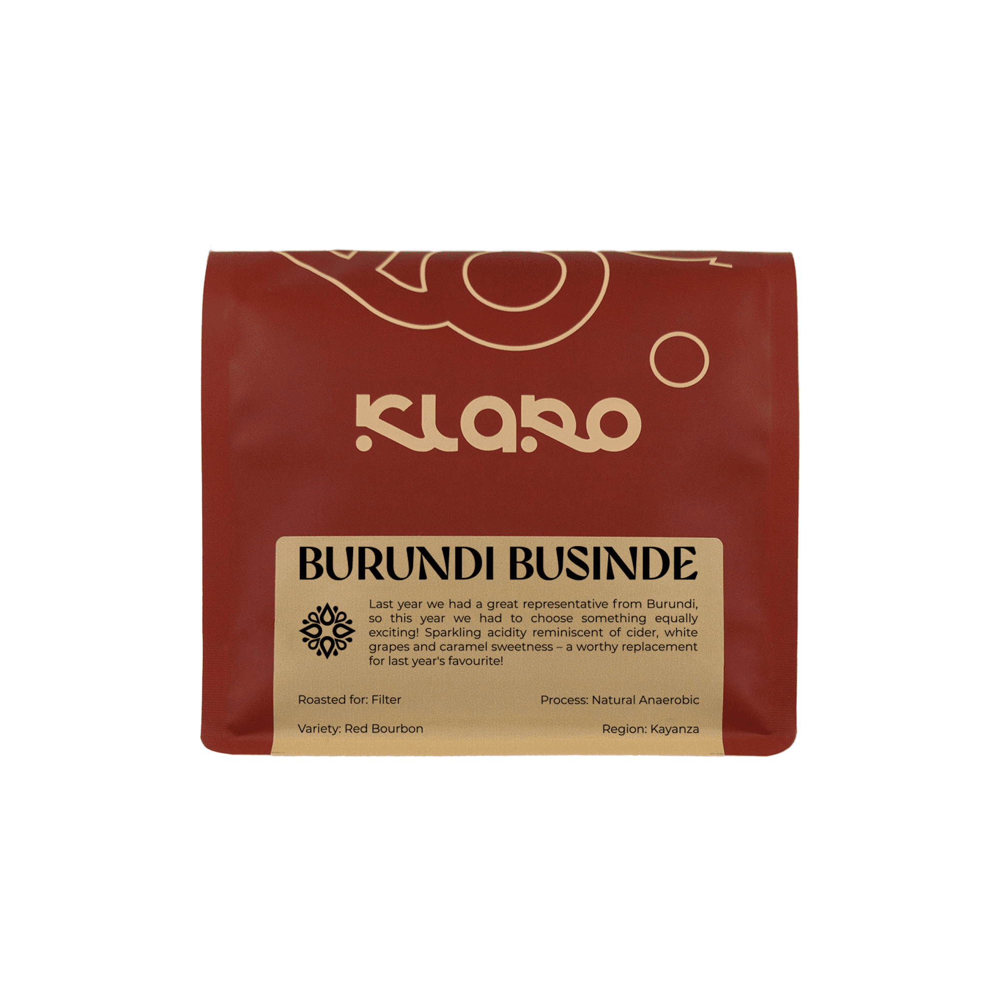 Burundi Businde - kawa od Klaro, Burundi