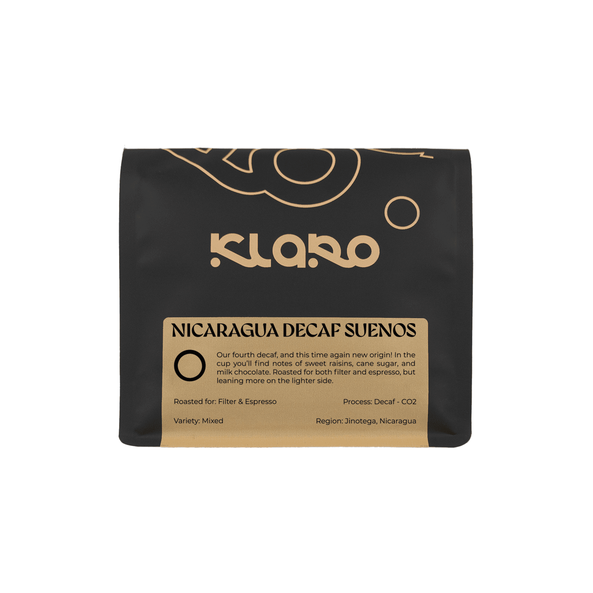 Nicaragua Decaf Suenos - kawa od Klaro, Nikaragua
