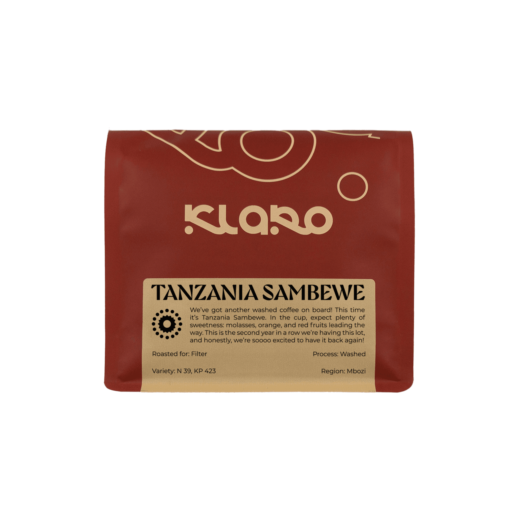 Tanzania Sambewe - kawa od Klaro, Tanzania
