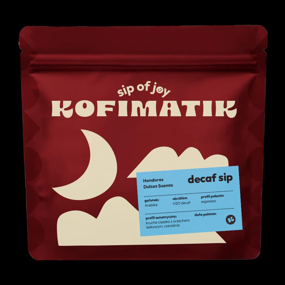 Honduras Dulces Suenos Decaf - na wieczór bez wyrzutów sumienia - kawa od Kofimatik, Honduras