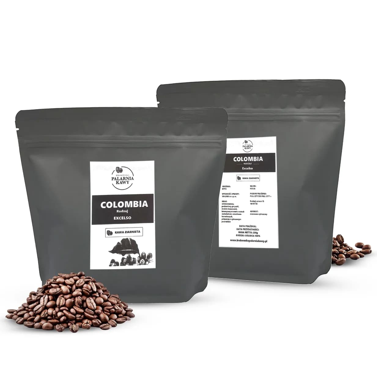 Colombia Excelso - kawa od Krakowska Palarnia Kawy, Kolumbia