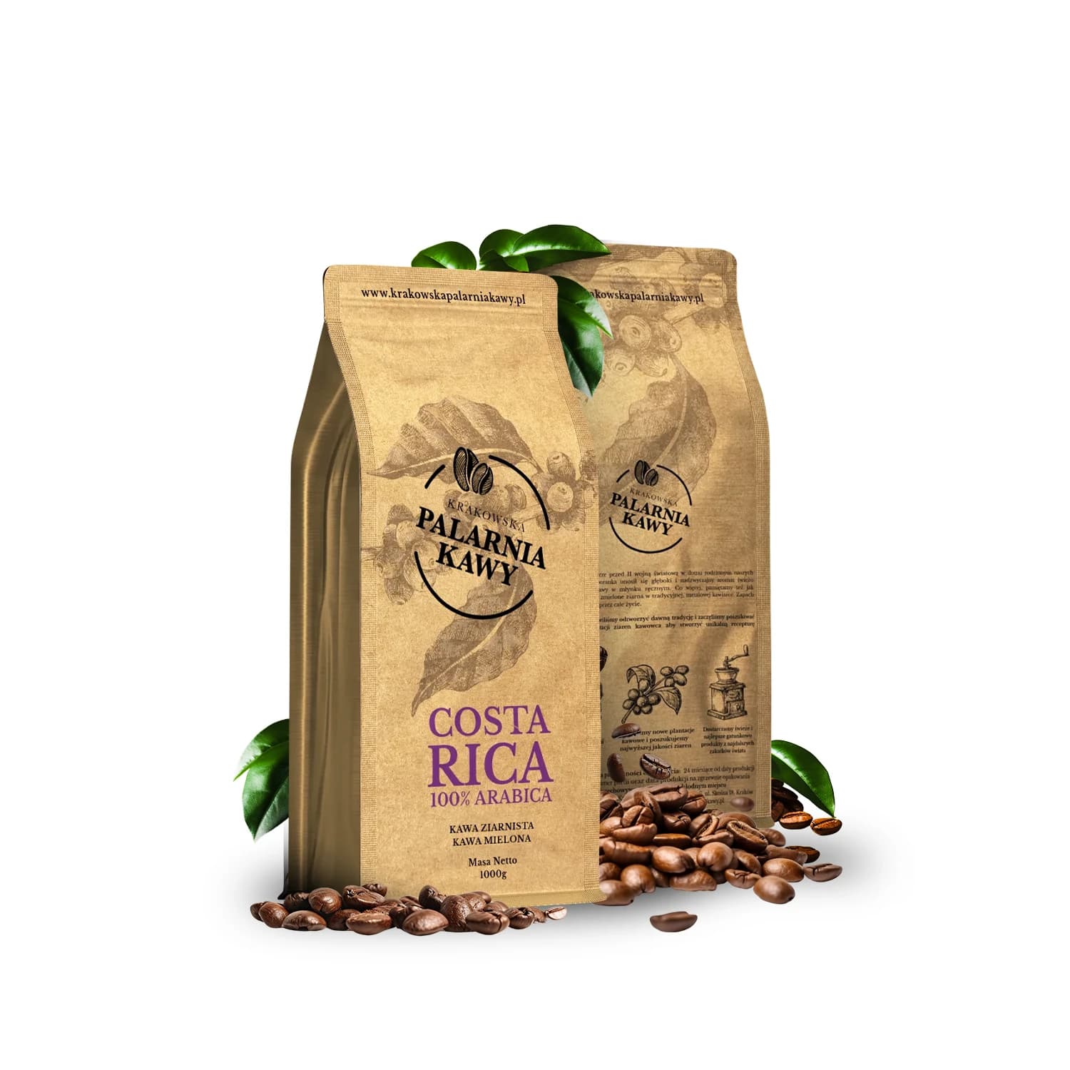 Costa Rica Tarrazu Hermosa - kawa od Krakowska Palarnia Kawy, Kostaryka