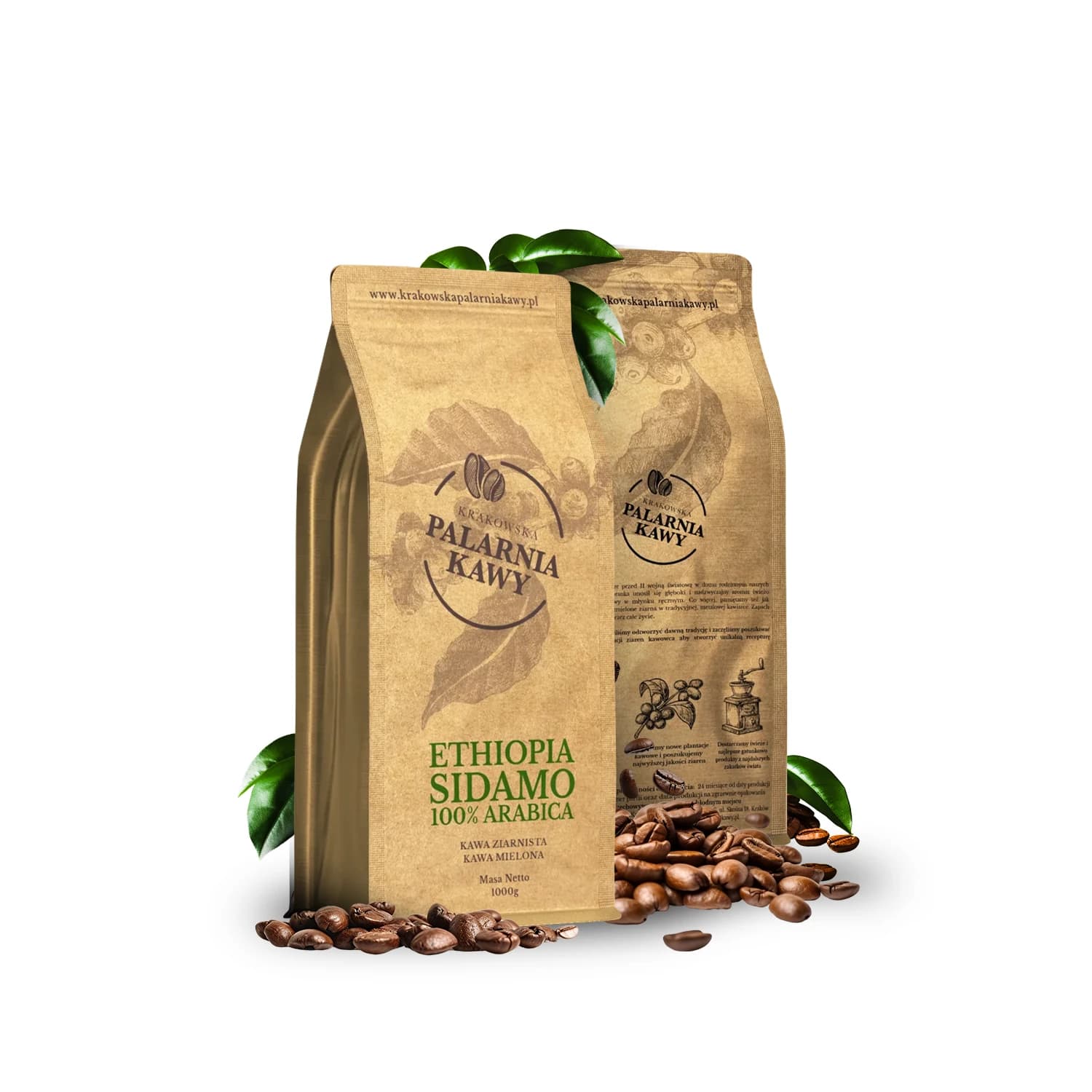 Ethiopia Sidamo - kawa od Krakowska Palarnia Kawy, Etiopia