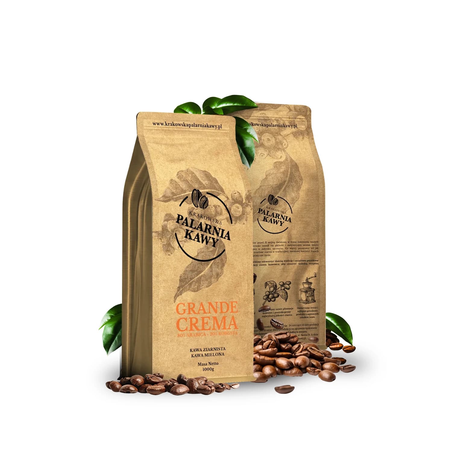 Grande Crema - kawa od Krakowska Palarnia Kawy, Etiopia