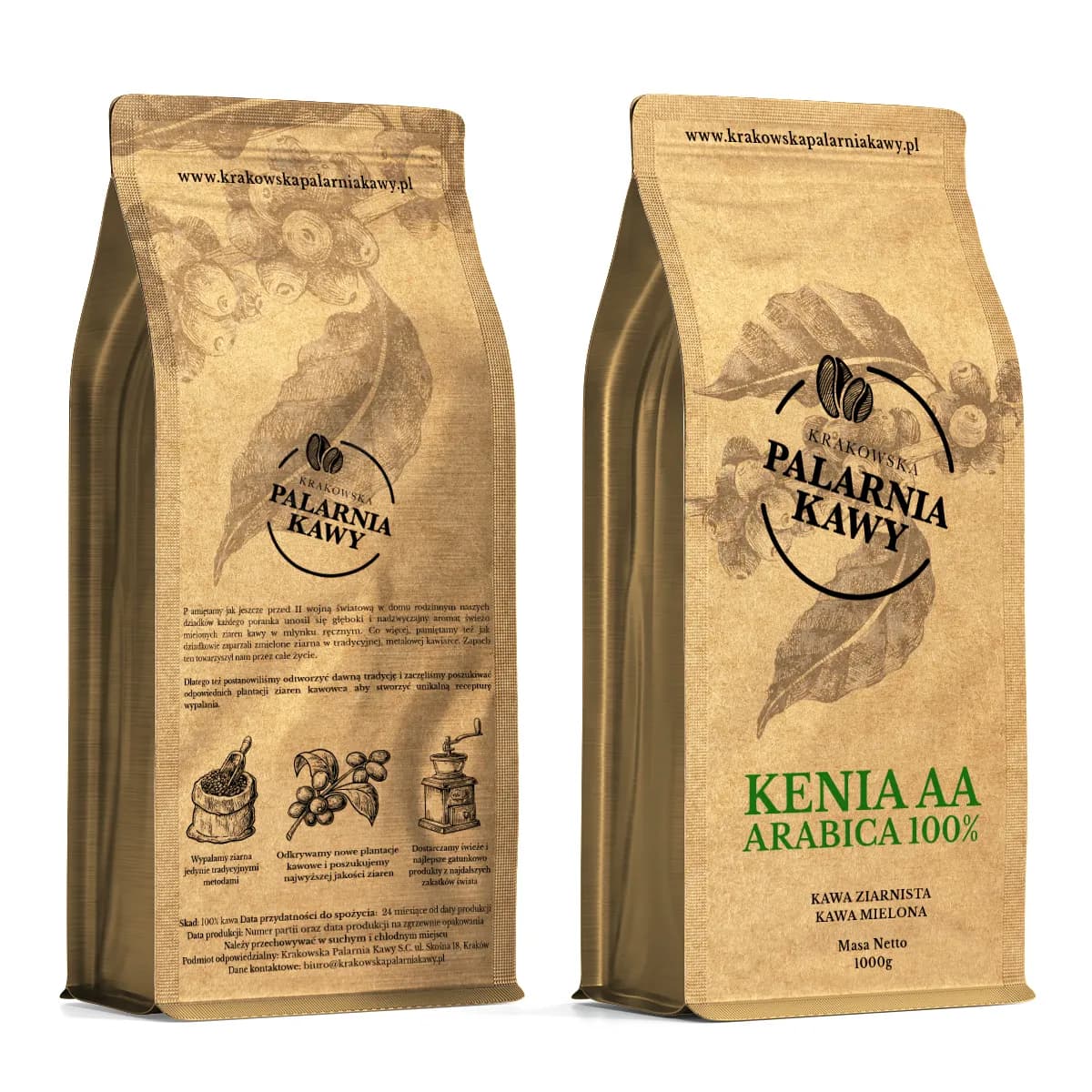 Kenia AA - kawa od Krakowska Palarnia Kawy, Kenia