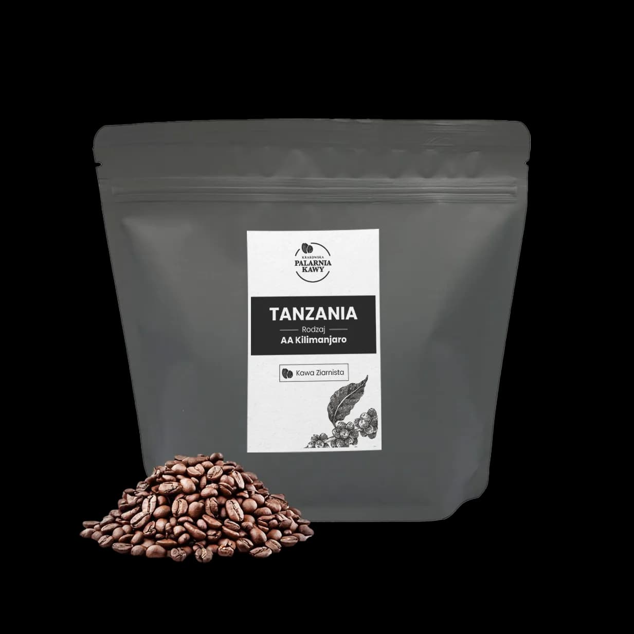 Tanzania AA Kilimanjaro - kawa od Krakowska Palarnia Kawy, Tanzania