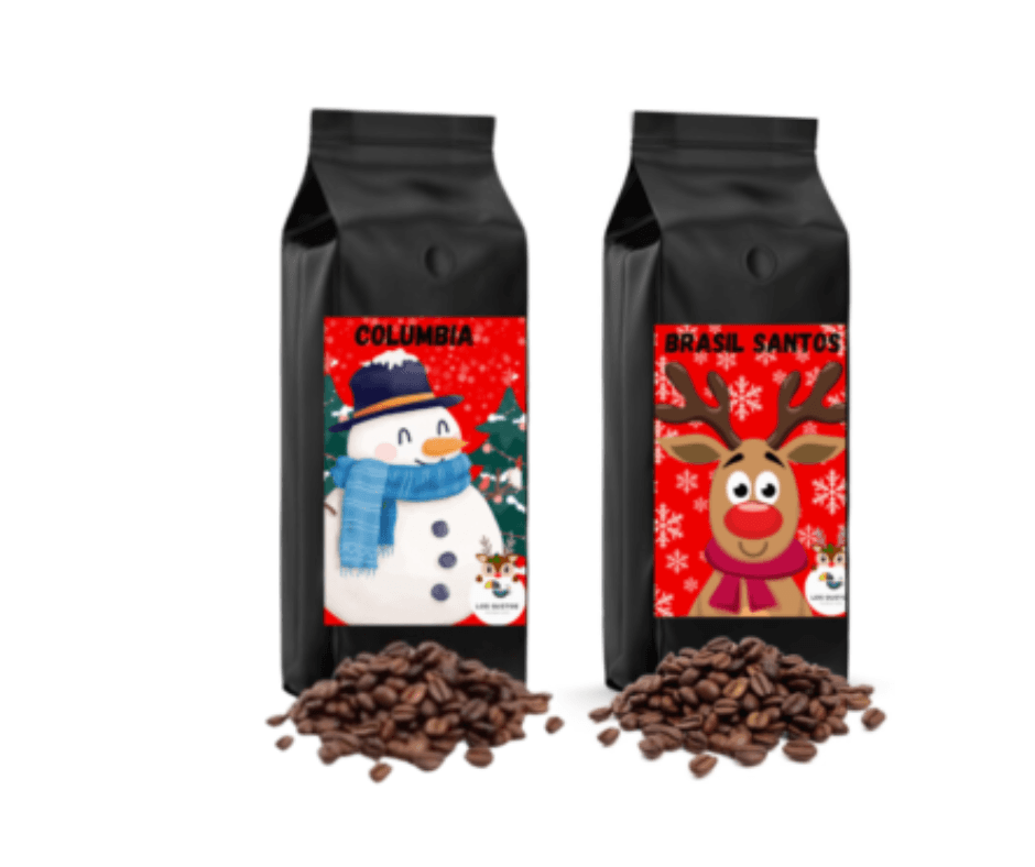 Brasil Santos + Columbia Supremo – Boże Narodzenie - kawa od Los Gustos, Kolumbia