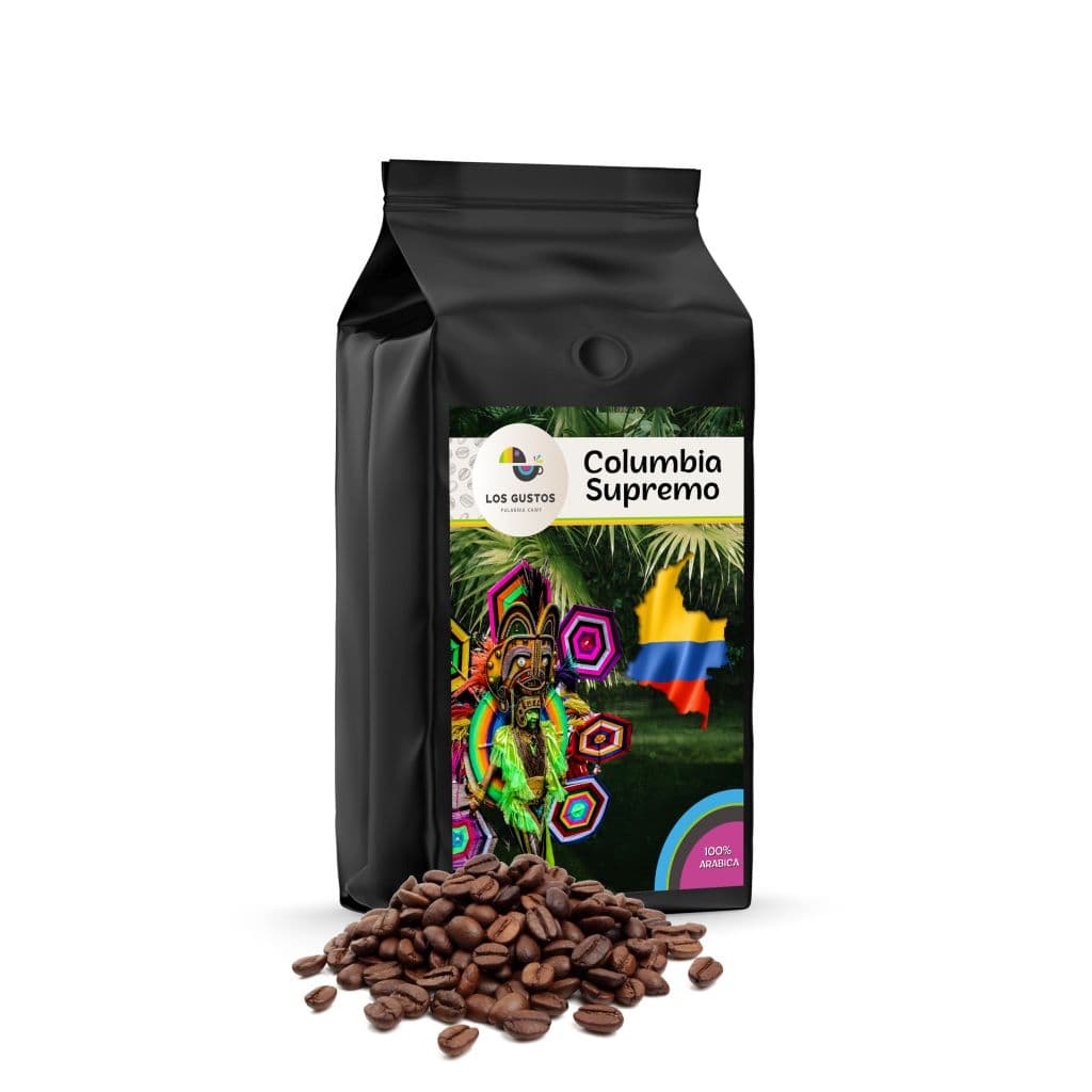 KOLUMBIA SUPREMO 100% ARABICA Świeżo Palona -LOS GUSTOS - kawa od Los Gustos, Kolumbia