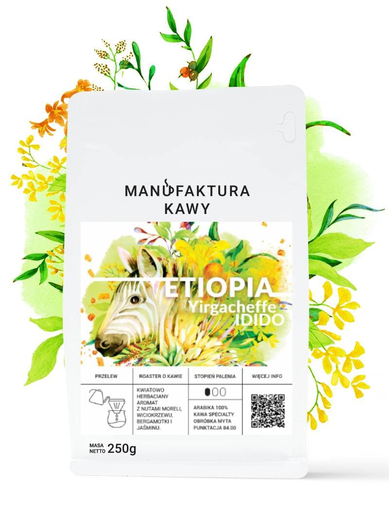 Etiopia Yirgacheffe Idido Świeżo Palona - kawa od Manufaktura Kawy, Etiopia