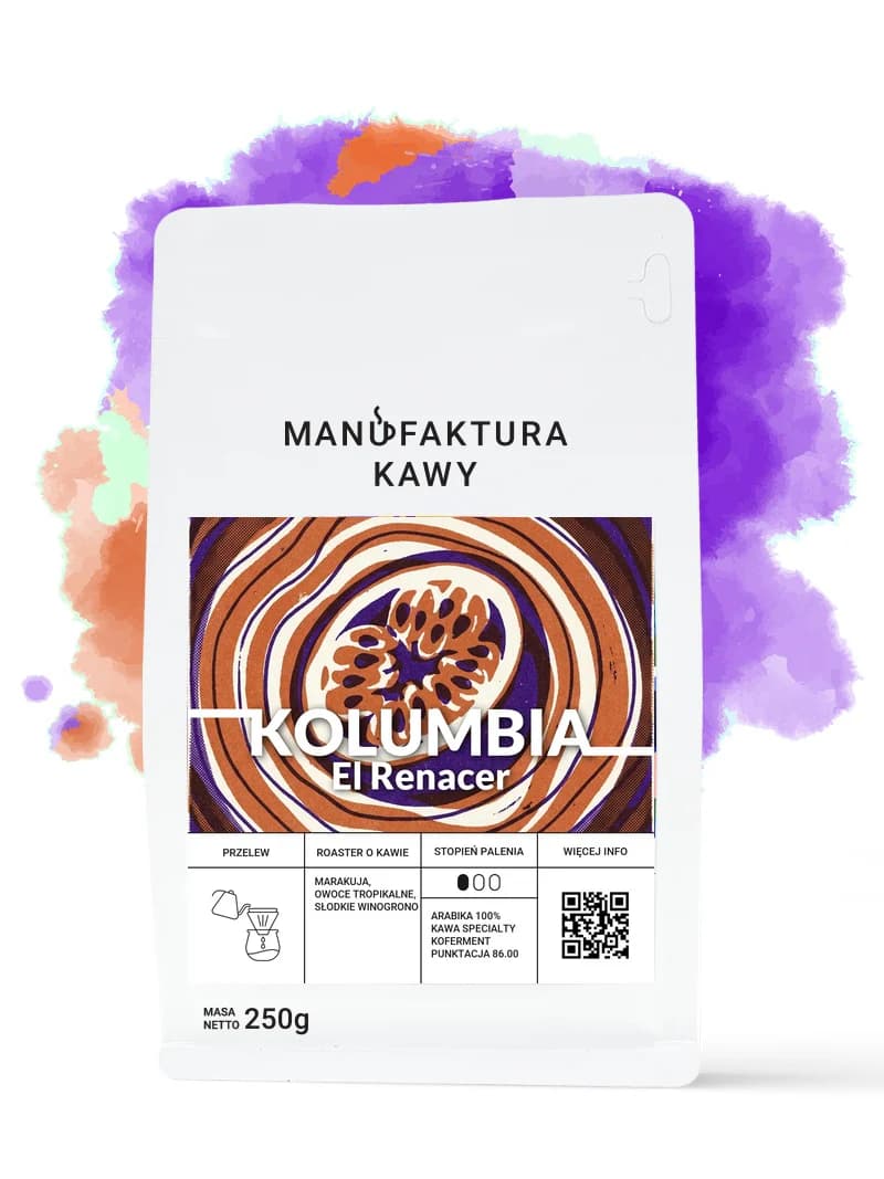 Kolumbia El Renacer Świeżo Palona - kawa od Manufaktura Kawy, Kolumbia