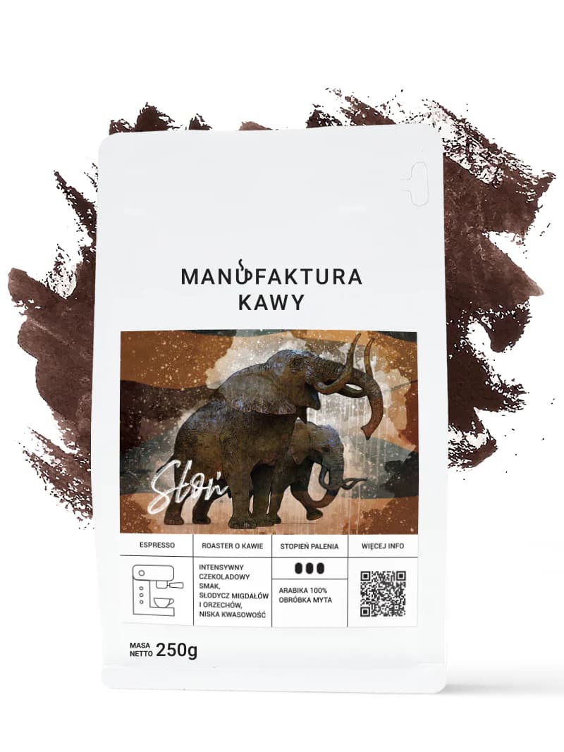 Słoń Świeżo Palona - kawa od Manufaktura Kawy, Brazylia