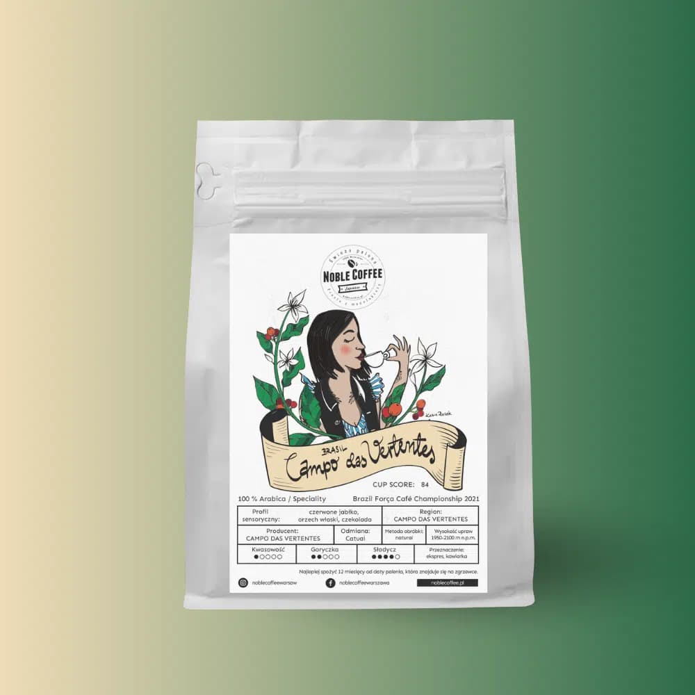 Brasil Campo das Vertentes - kawa od The Noble Coffee, Brazylia