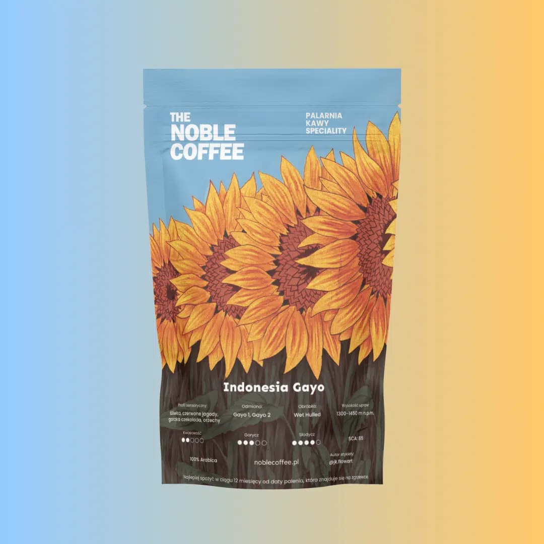 Indonesia Gayo pod - kawa od The Noble Coffee, Brazylia