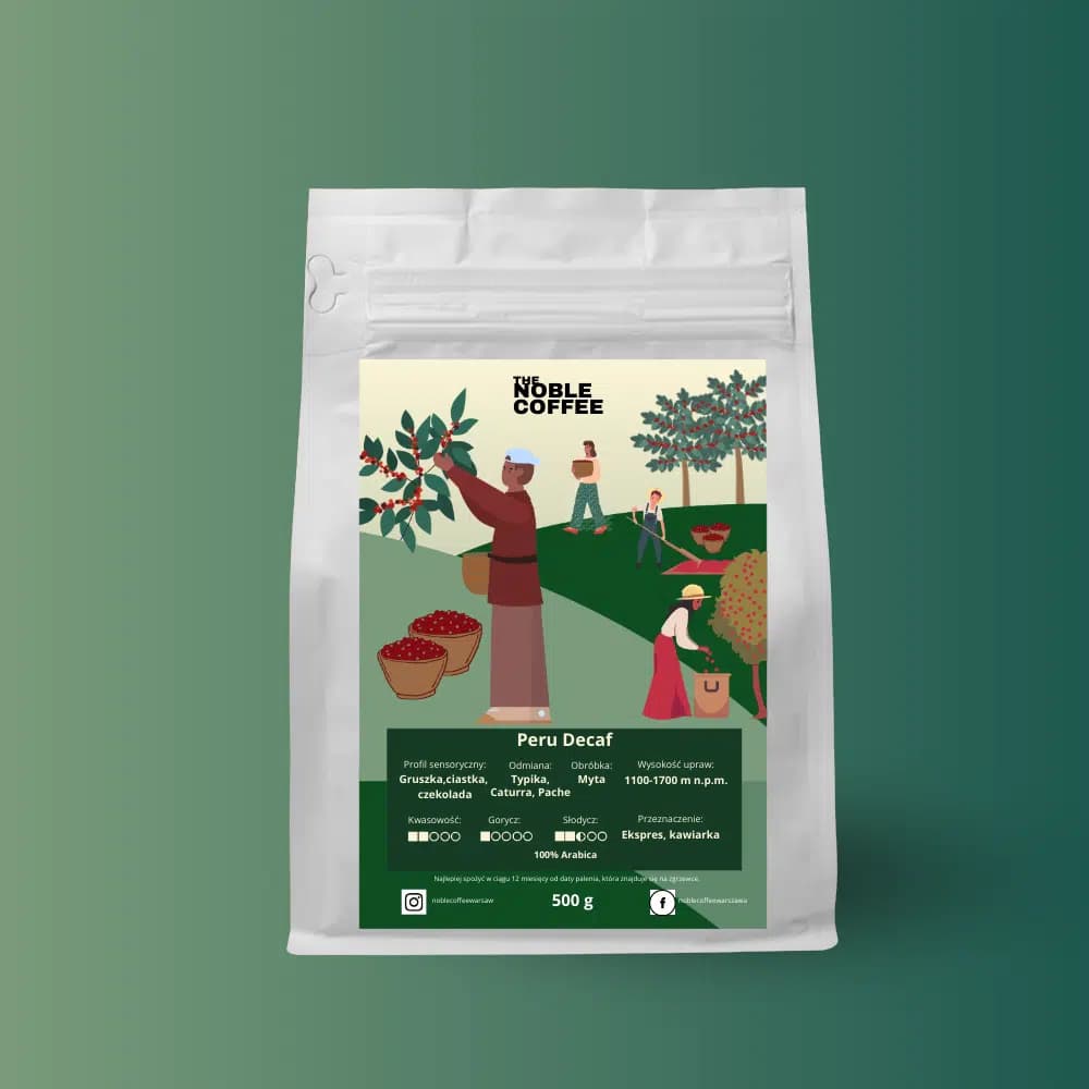 bezkofeinowa Peru Decaf - kawa od The Noble Coffee, Peru