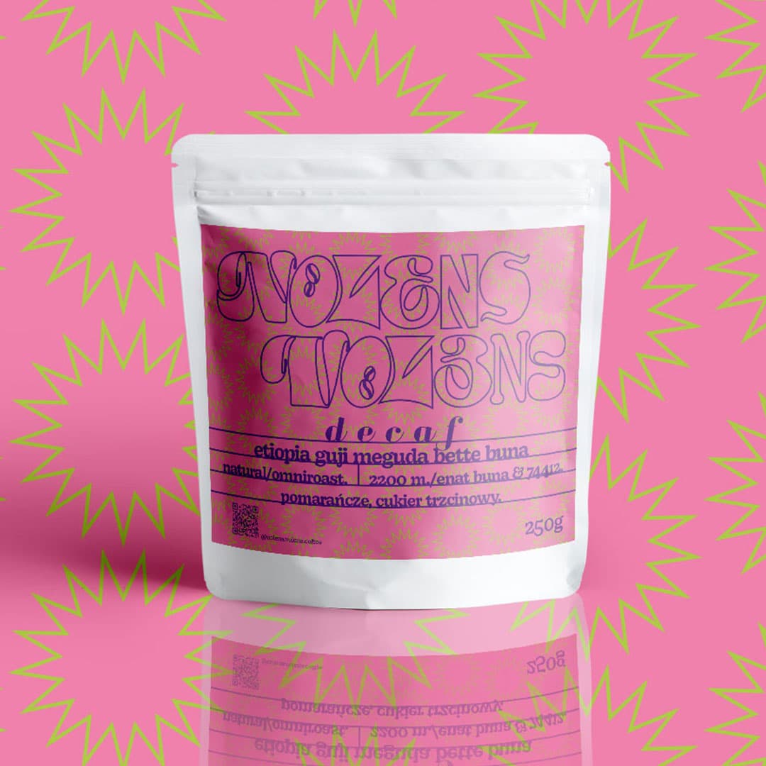 ETIOPIA GUJI MEGUDA BETTE BUNA DECAF - kawa od Nolens Volens, Etiopia