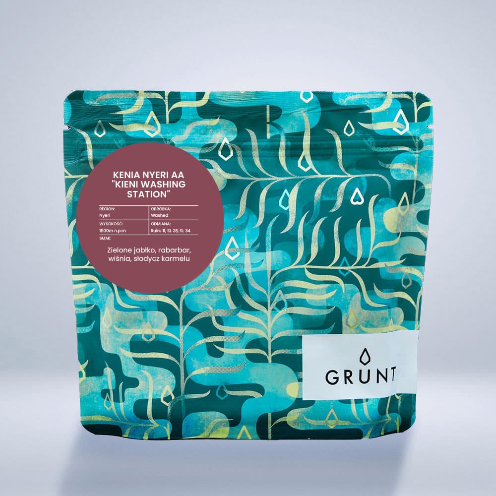 KENIA Nyeri AA “Kieni Washing Station” - kawa od Palarnia Grunt, Kenia