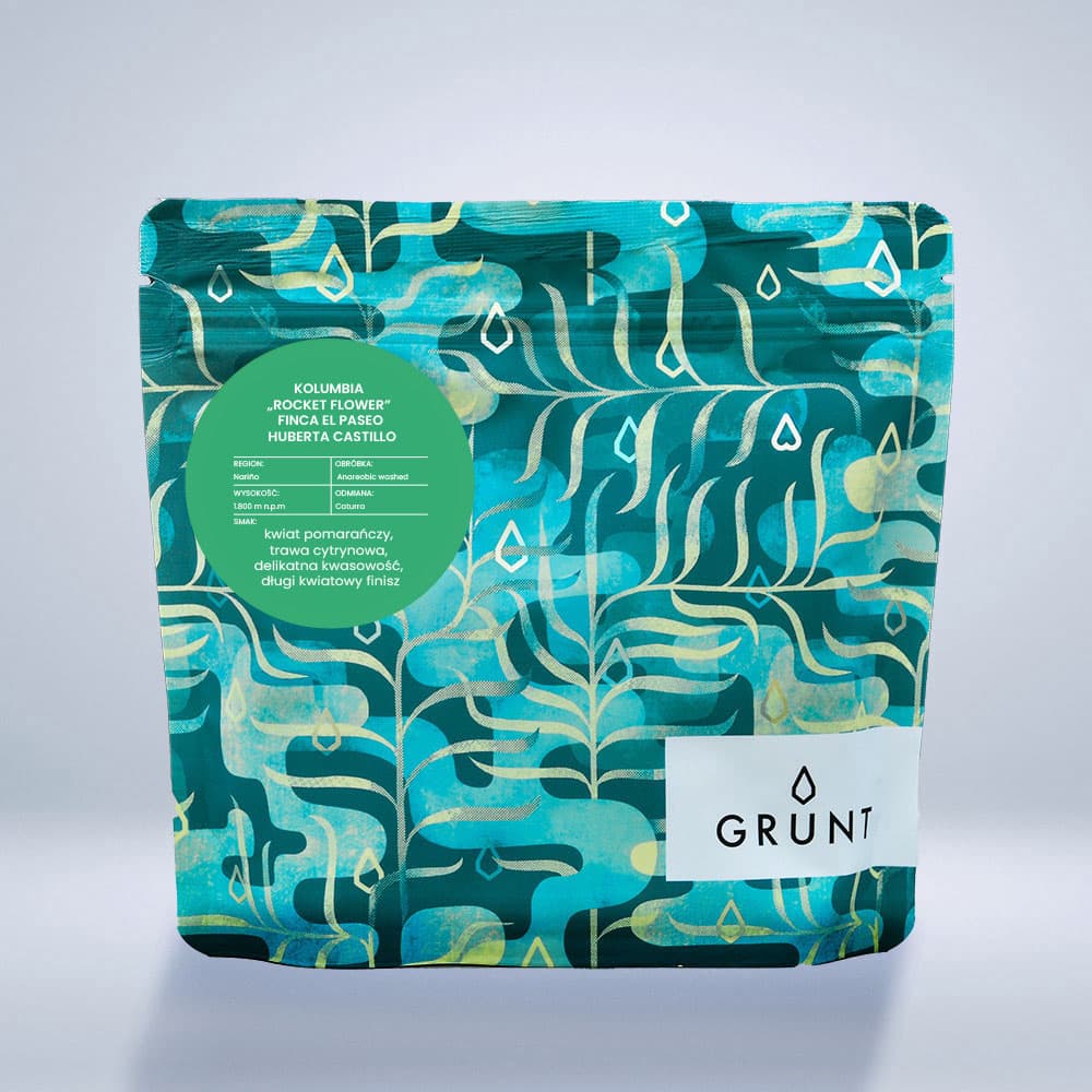 Kolumbia “Rocket Flower” finca El Paseo Huvera Castillo - kawa od Palarnia Grunt, Kolumbia